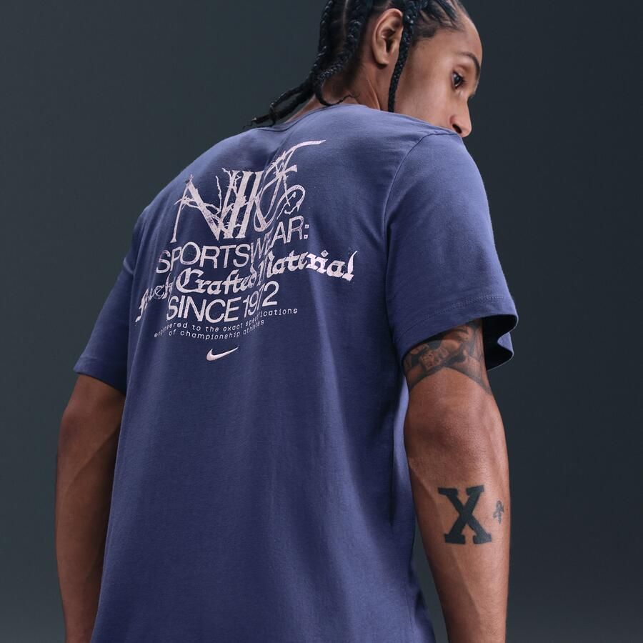 Nike T-shirt Paars - Foto 4