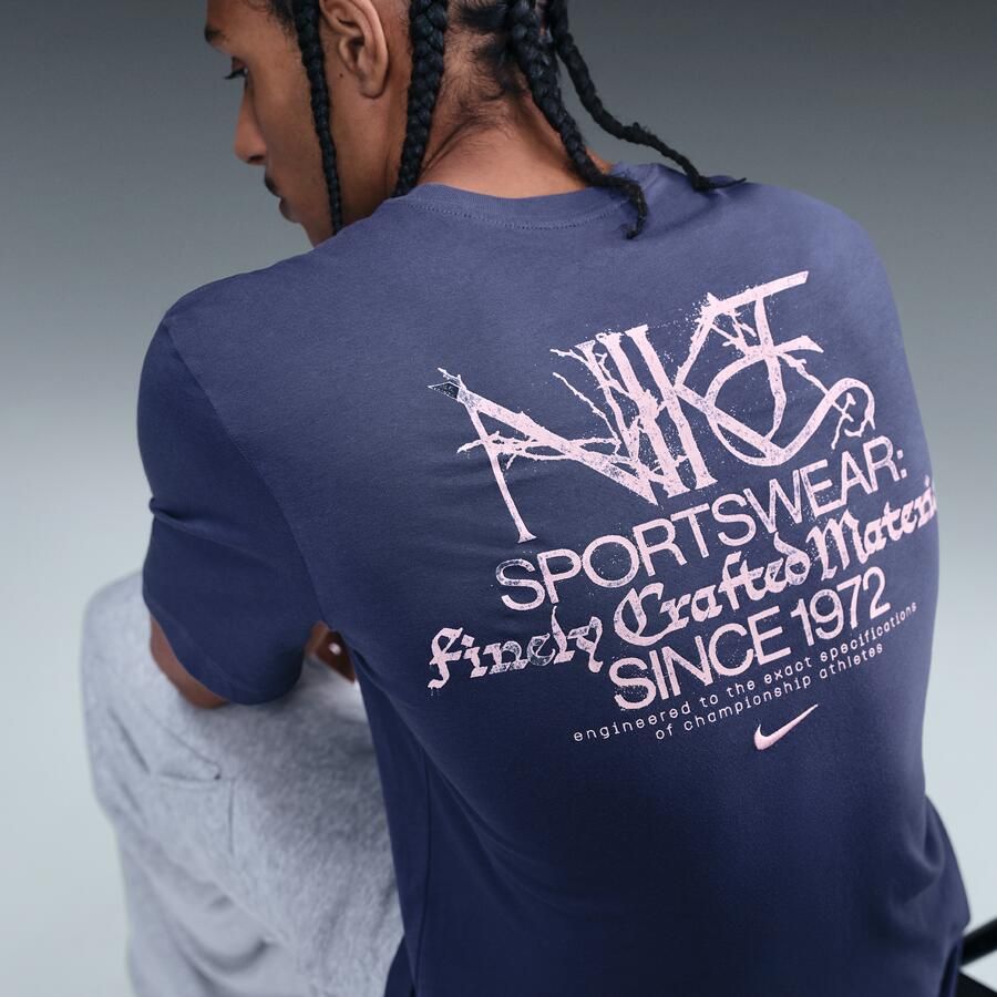Nike T-shirt Paars - Foto 2