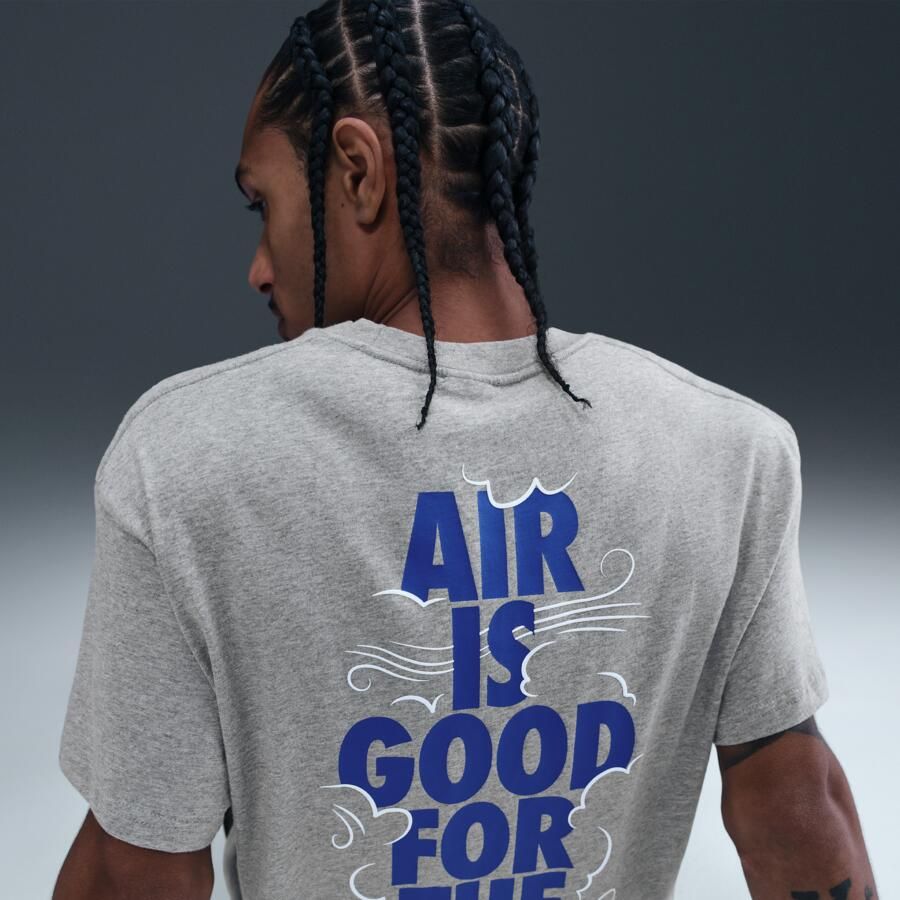Nike T-shirt voor heren Grijs