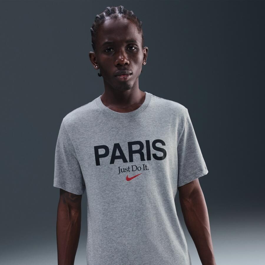 Nike T-shirt voor heren Grijs - Foto 4