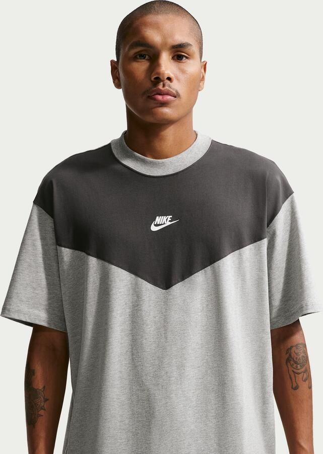 Nike T-shirt voor heren Grijs - Foto 4
