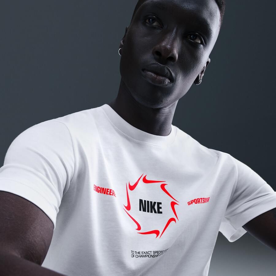 Nike T-shirt voor heren Wit - Foto 2
