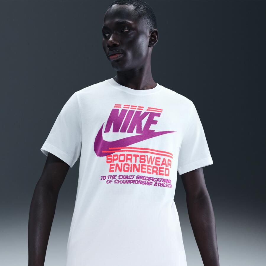Nike T-shirt voor heren Wit - Foto 4