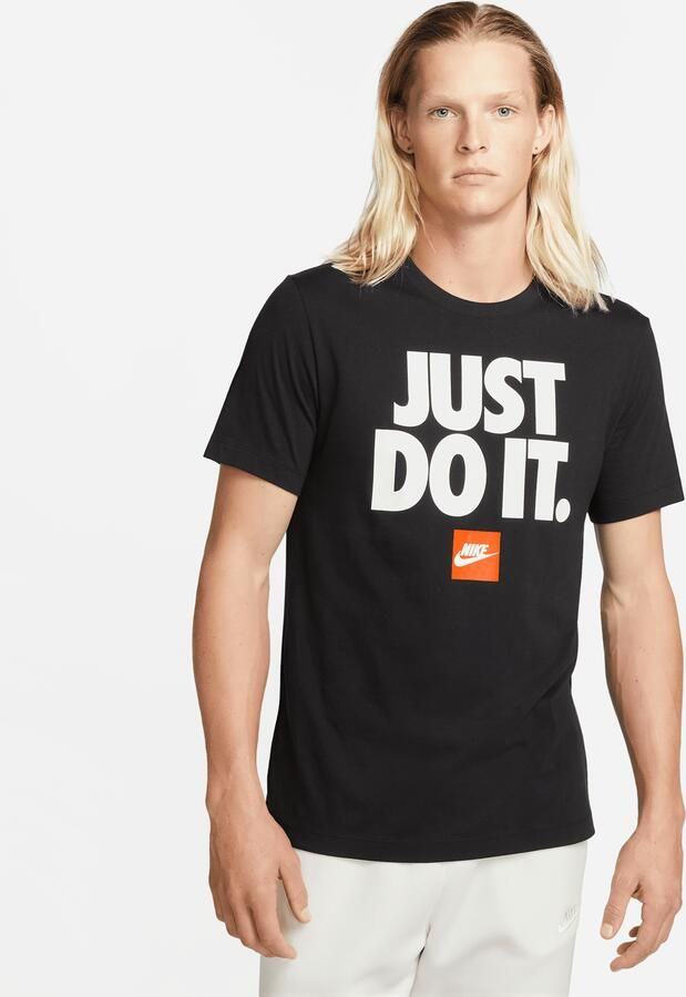 Nike Sportswear Tee Zwart T-shirt Black Heren - Foto 4