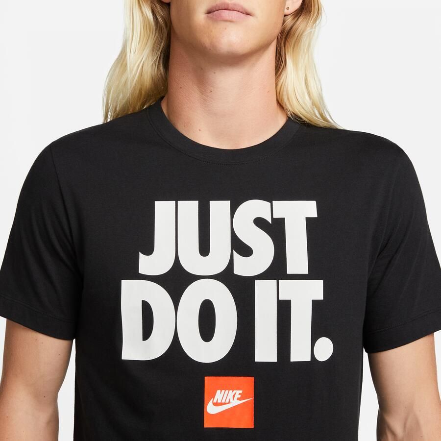 Nike Sportswear Tee Zwart T-shirt Black Heren