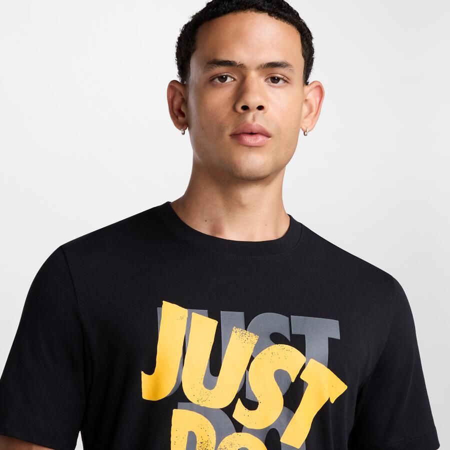 Nike T-shirt voor heren Zwart