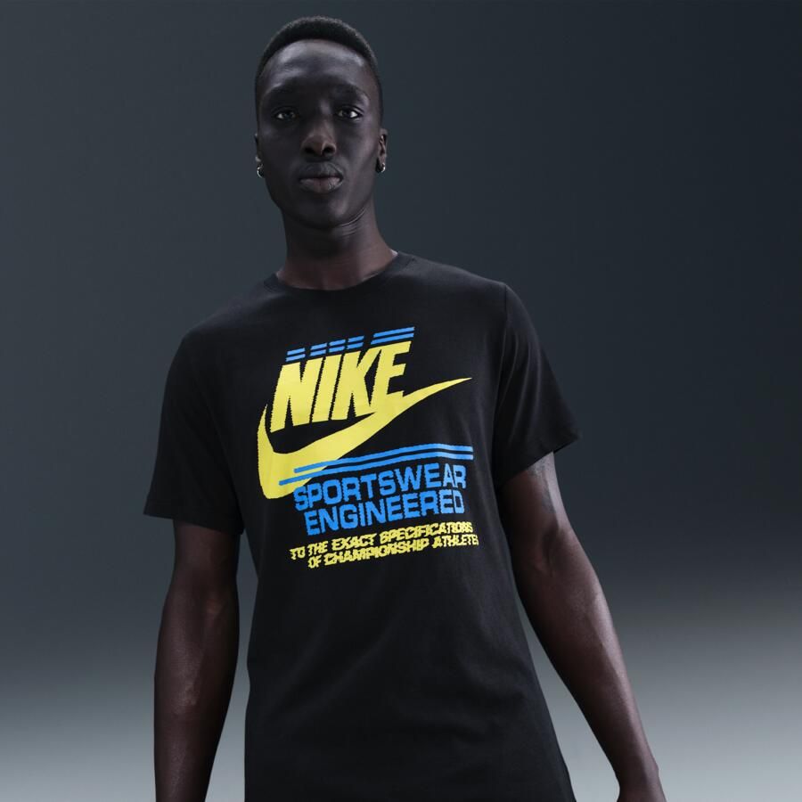 Nike T-shirt voor heren Zwart - Foto 4