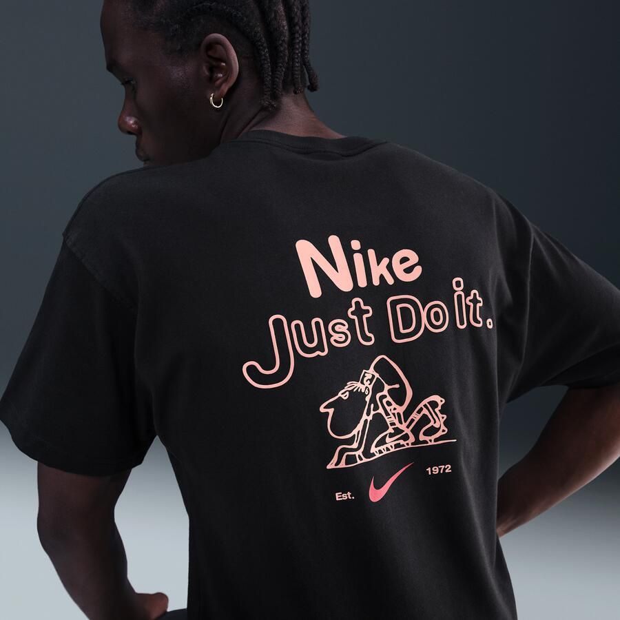 Nike T-shirt voor heren Zwart