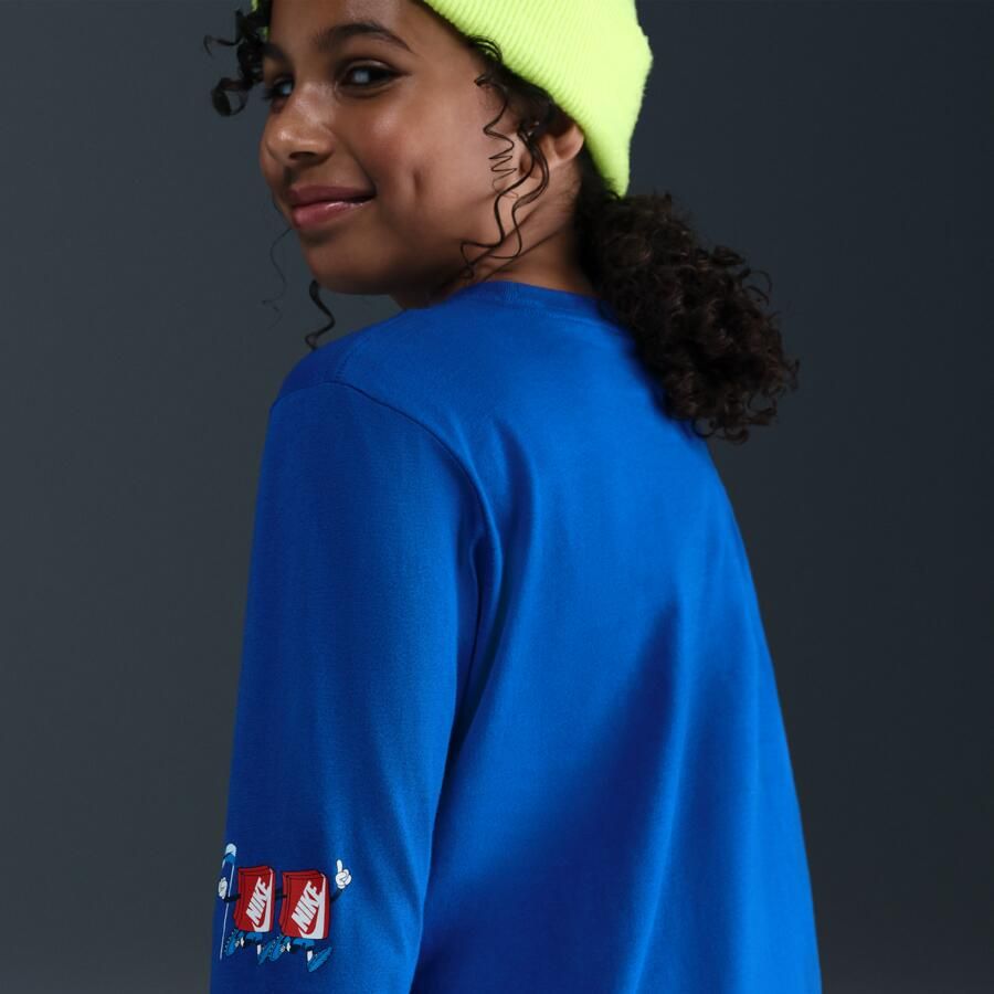 Nike T-shirt voor kids Blauw
