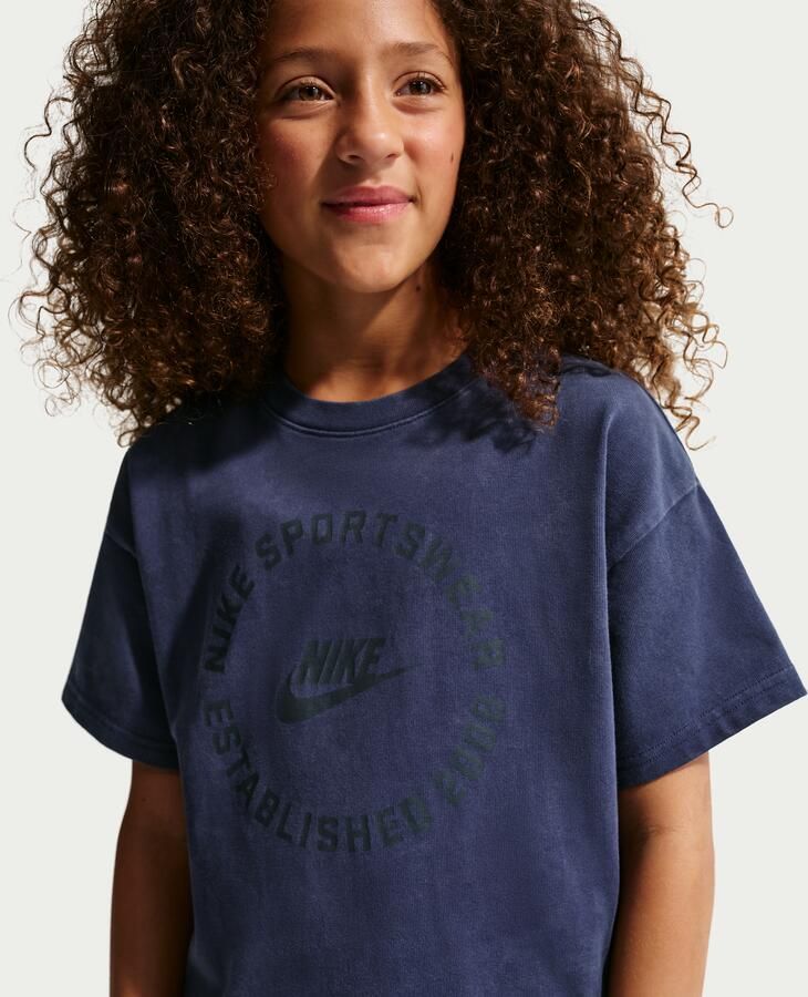 Nike T-shirt voor kids Blauw - Foto 4