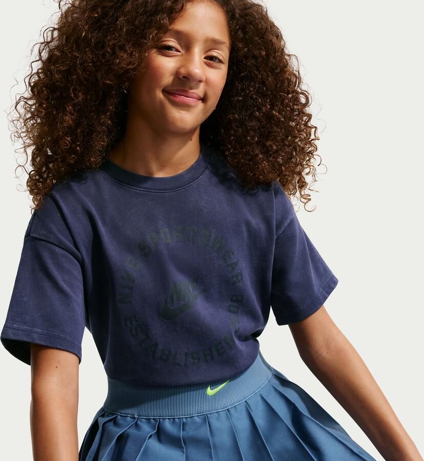 Nike T-shirt voor kids Blauw - Foto 3
