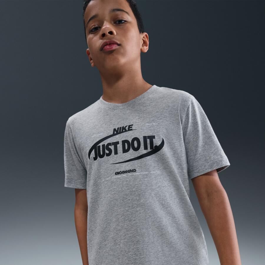 Nike T-shirt voor kids Grijs - Foto 4