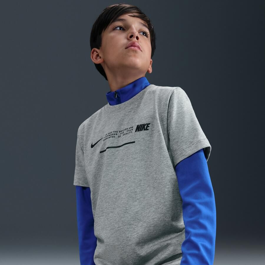 Nike T-shirt voor kids Grijs - Foto 2