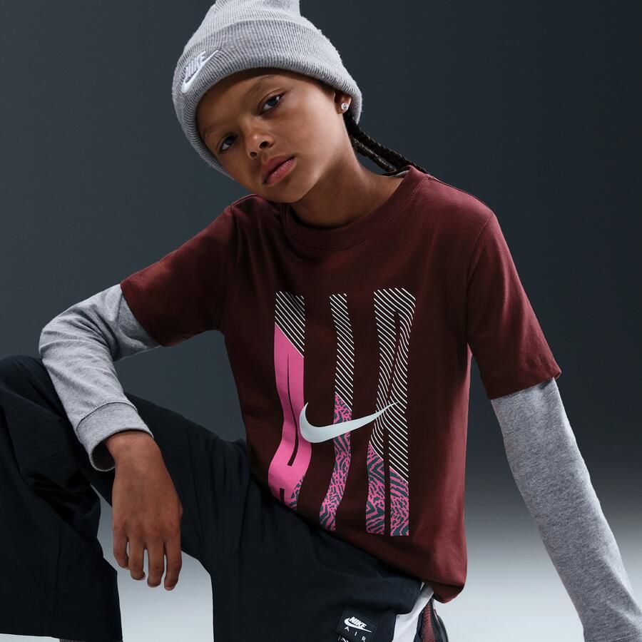 Nike T-shirt voor kids Rood - Foto 2