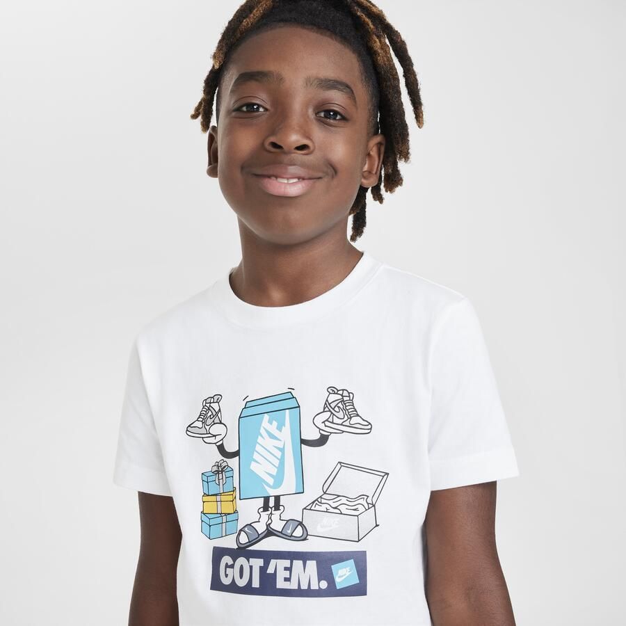 Nike T-shirt voor kids Wit