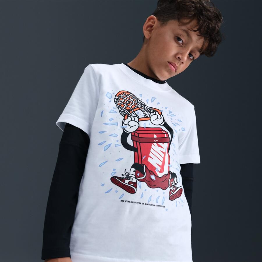 Nike T-shirt voor kids Wit - Foto 2
