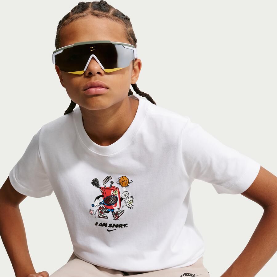 Nike T-shirt voor kids Wit