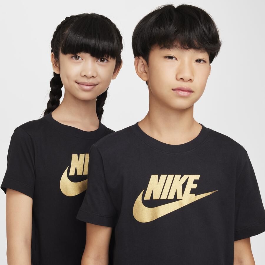 Nike T-shirt voor kids Zwart