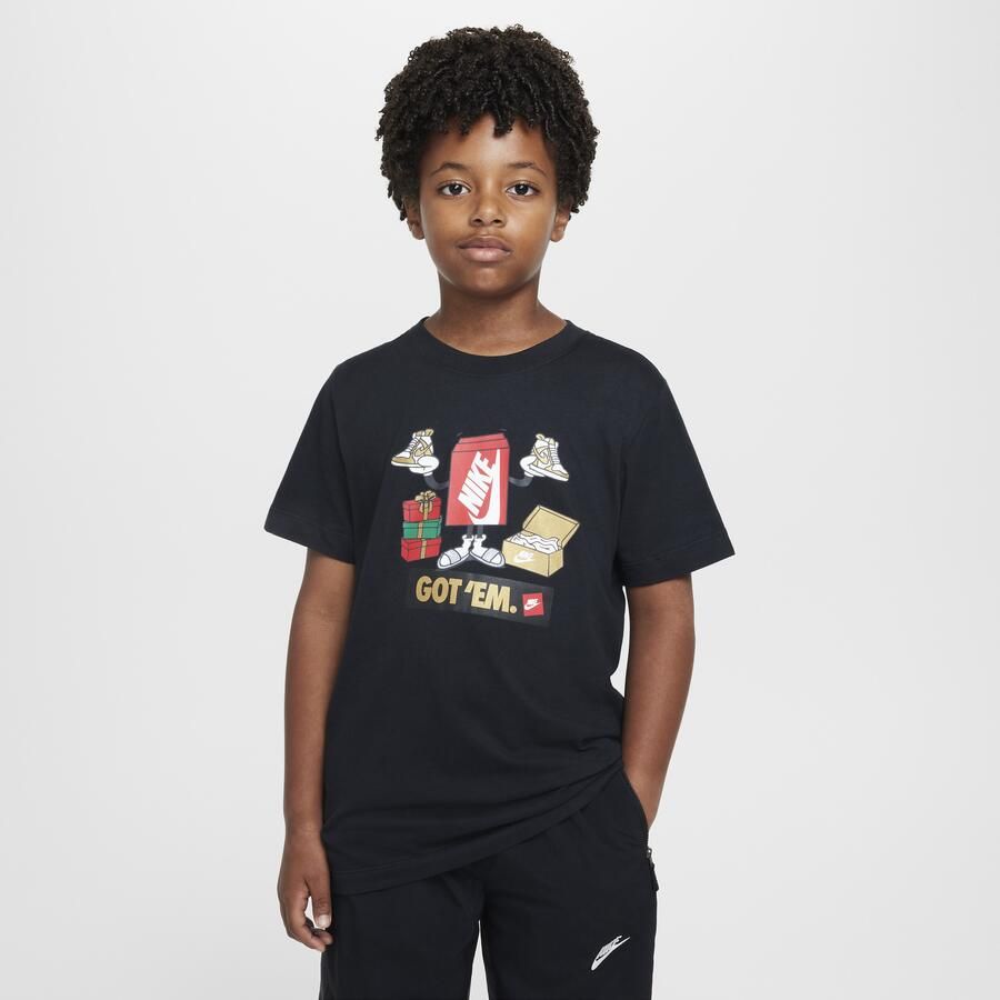 Nike T-shirt voor kids Zwart - Foto 3