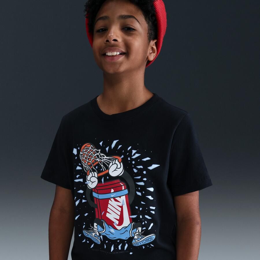 Nike T-shirt voor kids Zwart - Foto 4