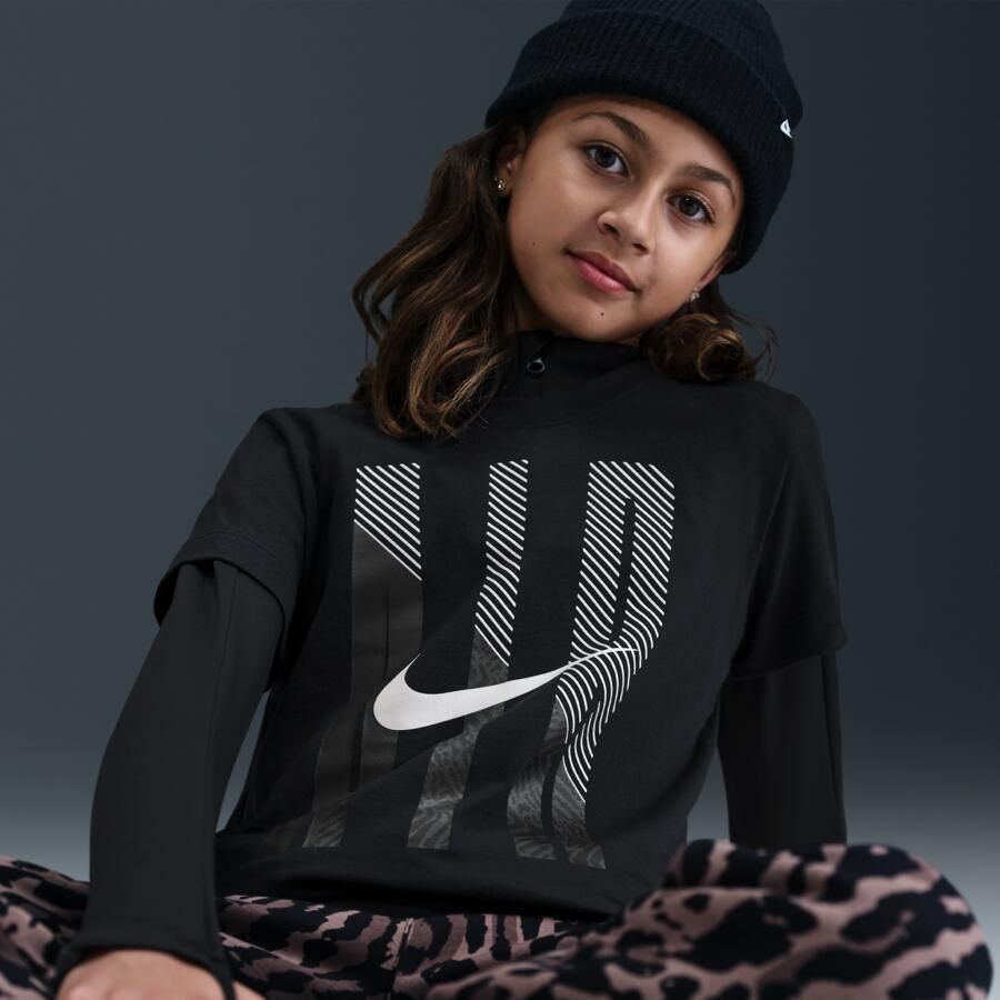 Nike T-shirt voor kids Zwart - Foto 2