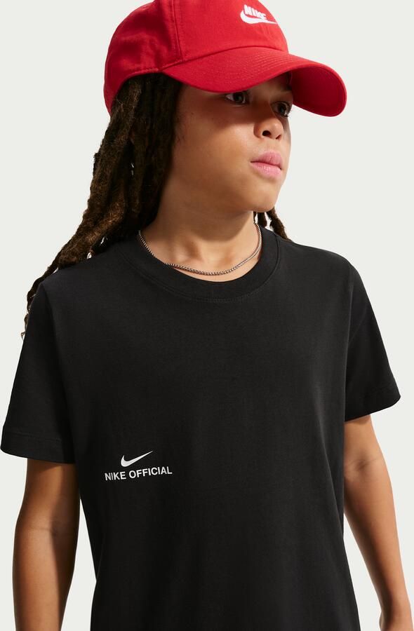 Nike T-shirt voor kids Zwart - Foto 4