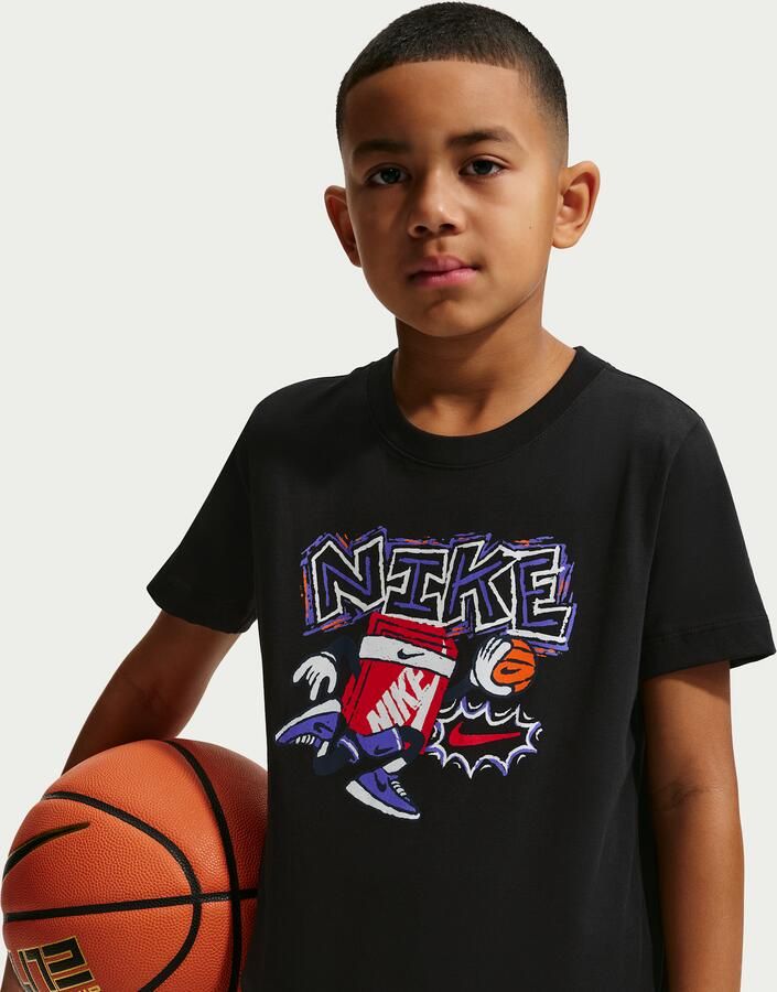 Nike T-shirt voor kids Zwart - Foto 4