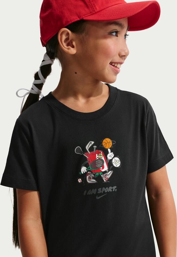Nike T-shirt voor kids Zwart - Foto 4