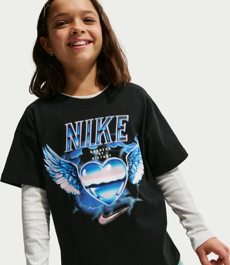 Nike T-shirt voor kids Zwart - Foto 3
