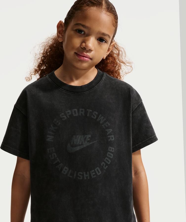 Nike T-shirt voor kids Zwart - Foto 4