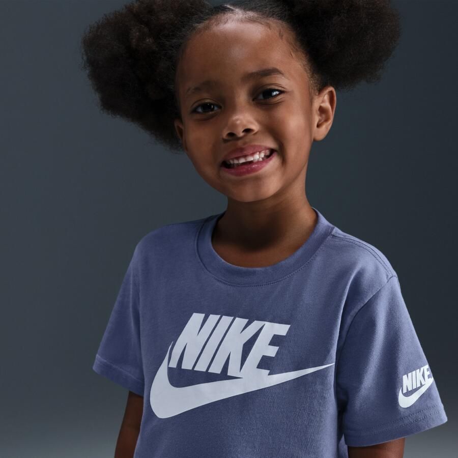 Nike T-shirt voor kleuters Blauw