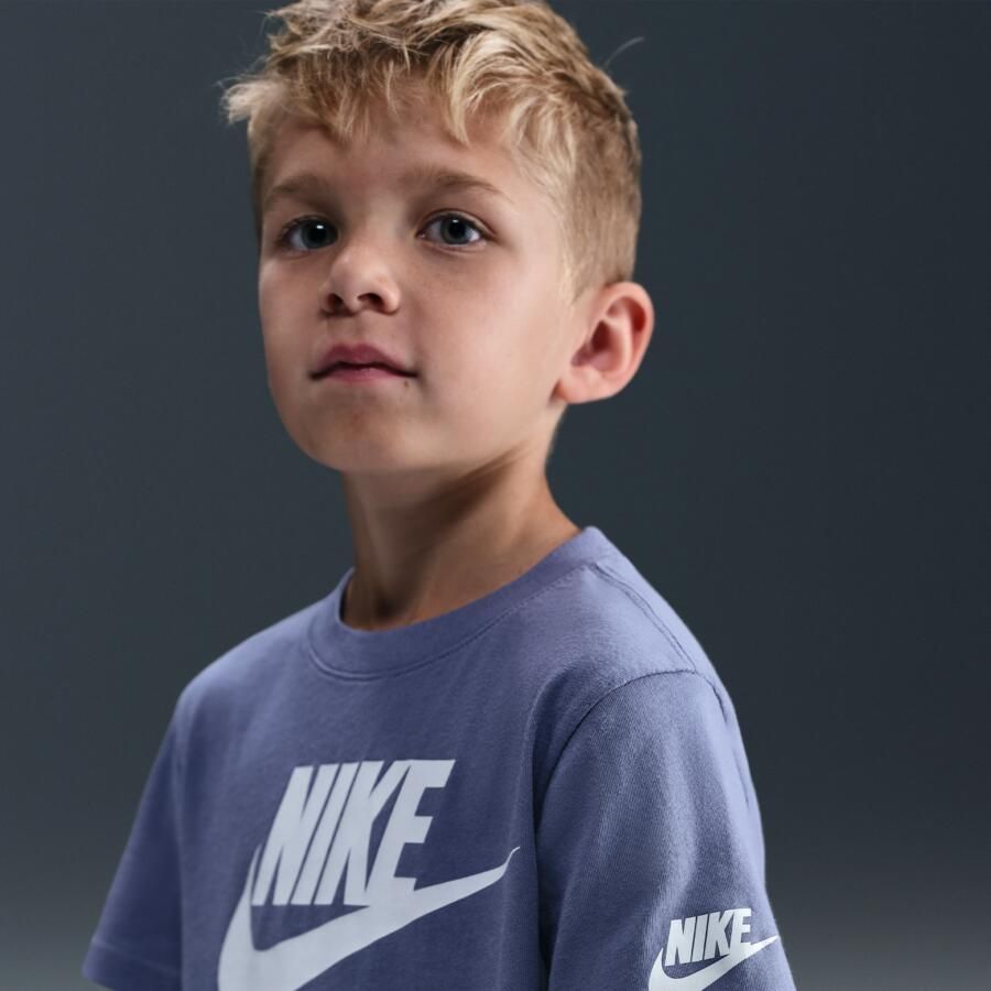Nike T-shirt voor kleuters Blauw - Foto 3