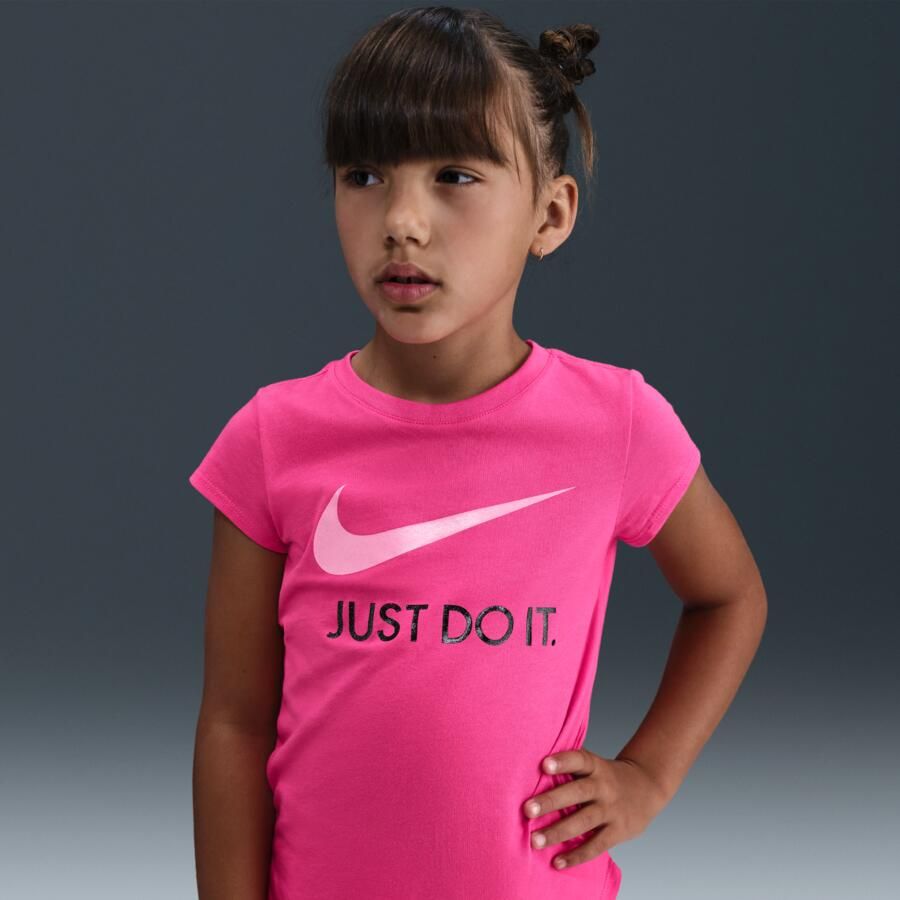 Nike T-shirt voor kleuters Roze - Foto 4