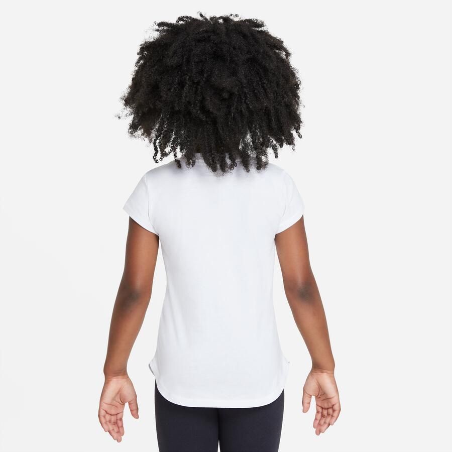 Nike T-shirt voor kleuters Wit