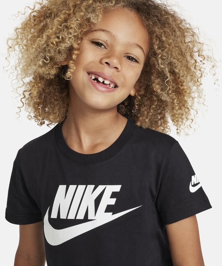 Nike T-shirt voor kleuters Zwart