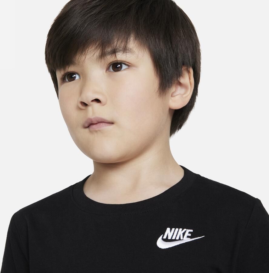 Nike T-shirt voor kleuters Zwart