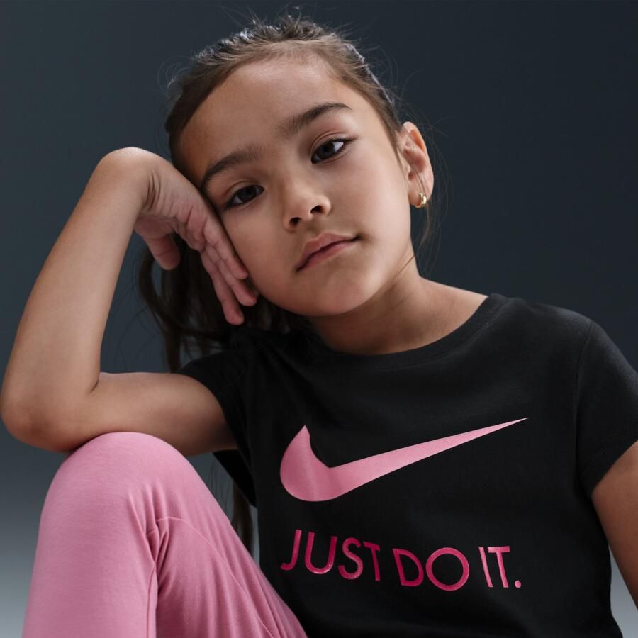 Nike T-shirt voor kleuters Zwart - Foto 2
