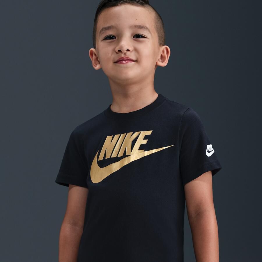 Nike T-shirt voor kleuters Zwart - Foto 2