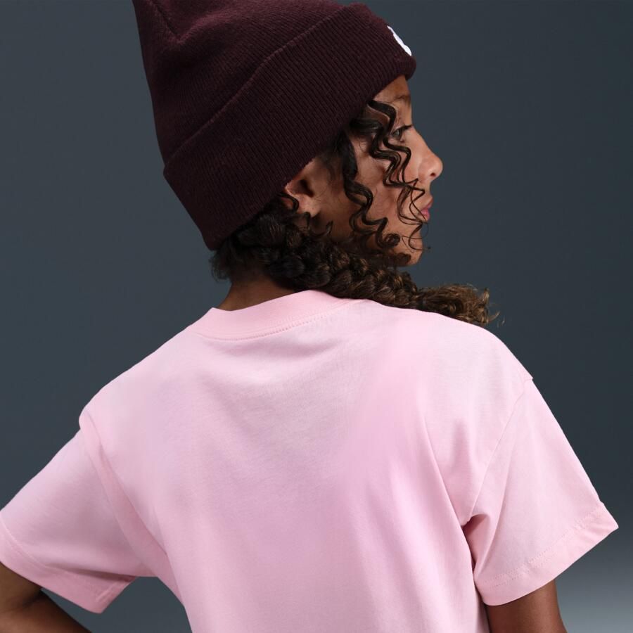 Nike T-shirt voor meisjes Roze