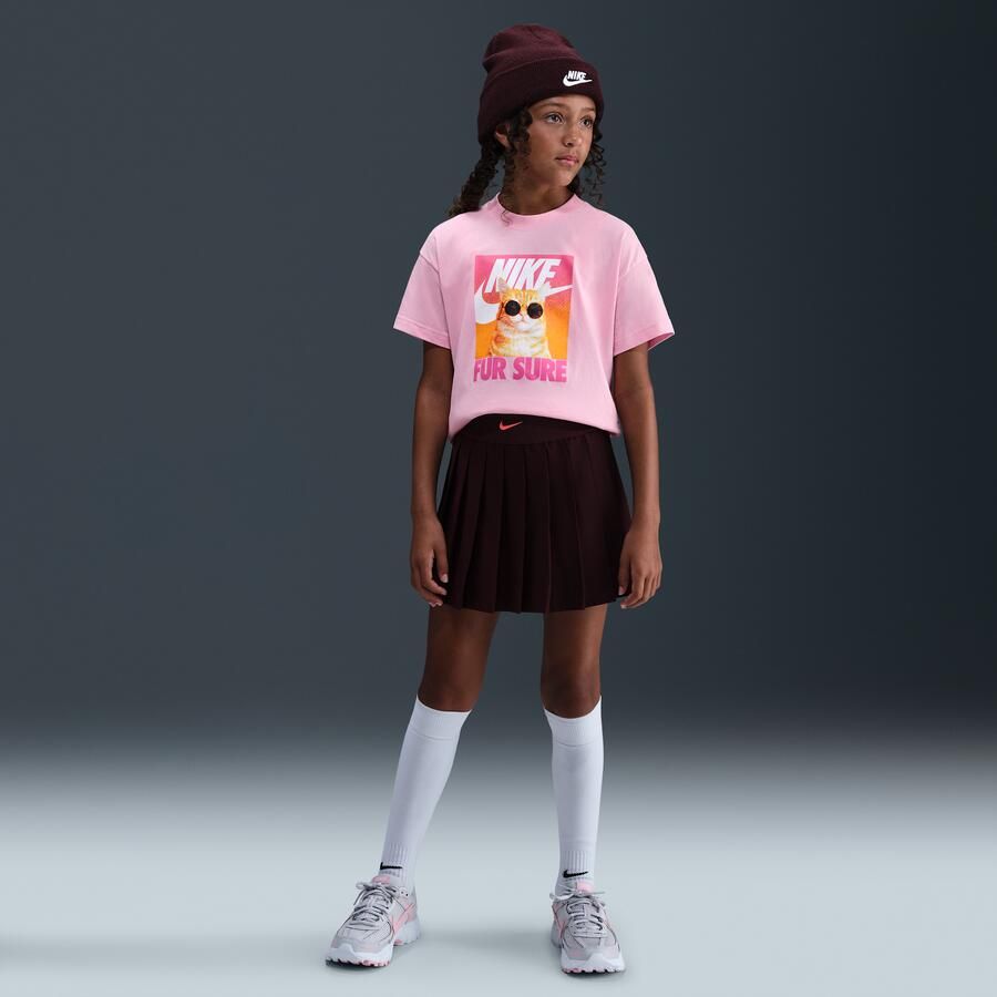 Nike T-shirt voor meisjes Roze - Foto 3