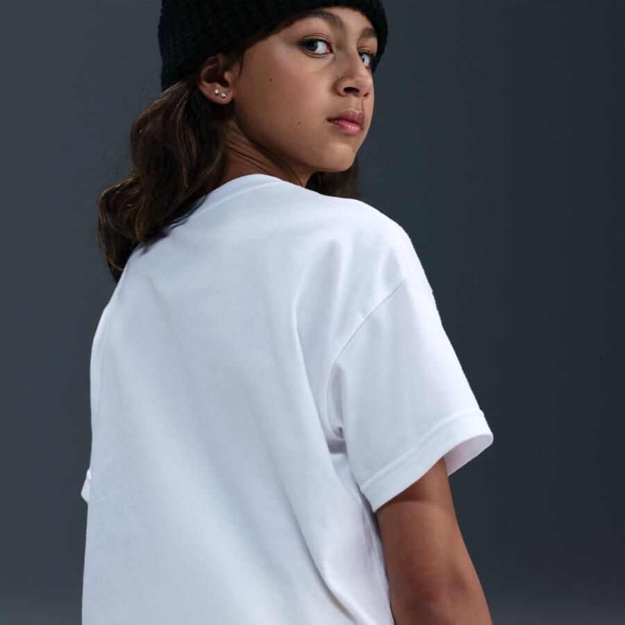 Nike T-shirt voor meisjes Wit