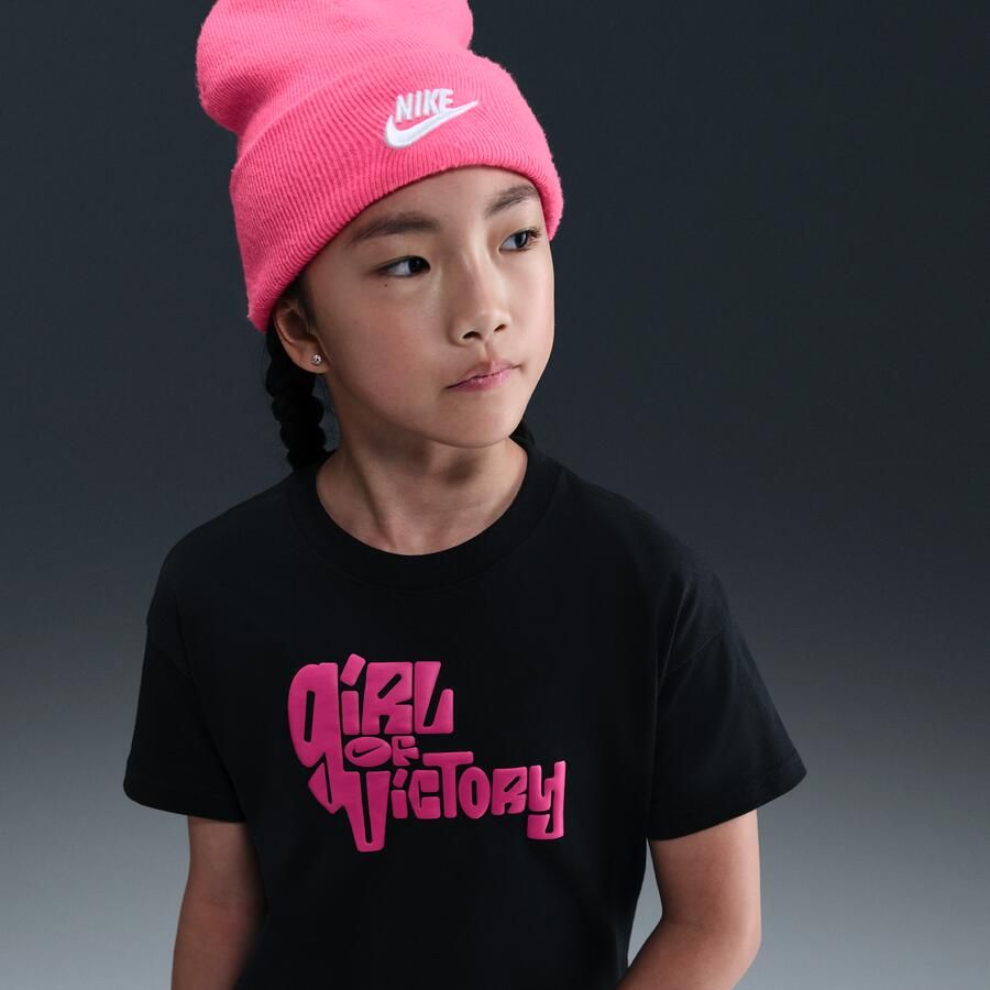 Nike T-shirt voor meisjes Zwart - Foto 4