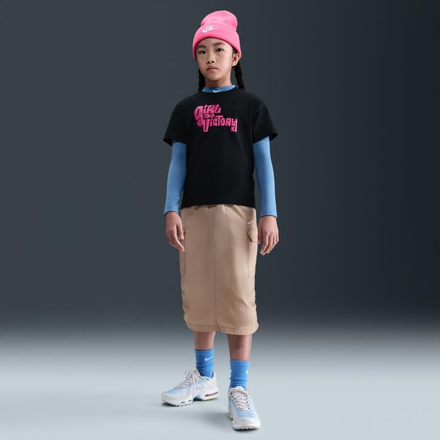 Nike T-shirt voor meisjes Zwart - Foto 3