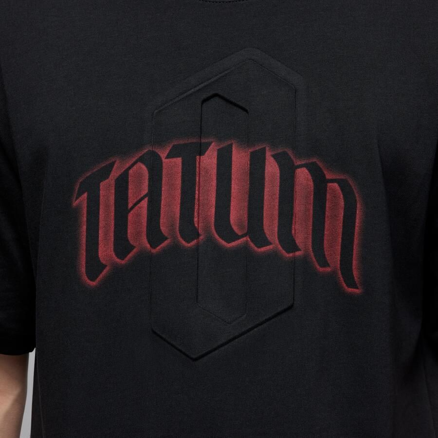 Nike Tatum T-shirt voor heren Zwart - Foto 3