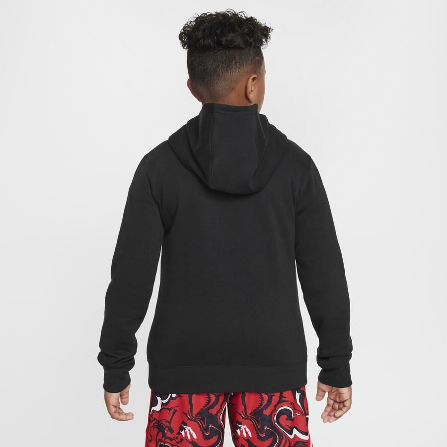 Nike Team 31 Club Fleece NBA-hoodie voor kids Zwart - Foto 4