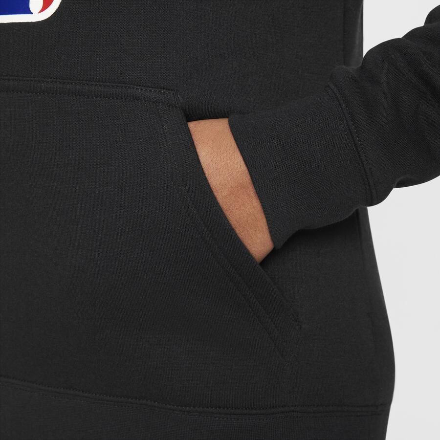 Nike Team 31 Club Fleece NBA-hoodie voor kids Zwart - Foto 2
