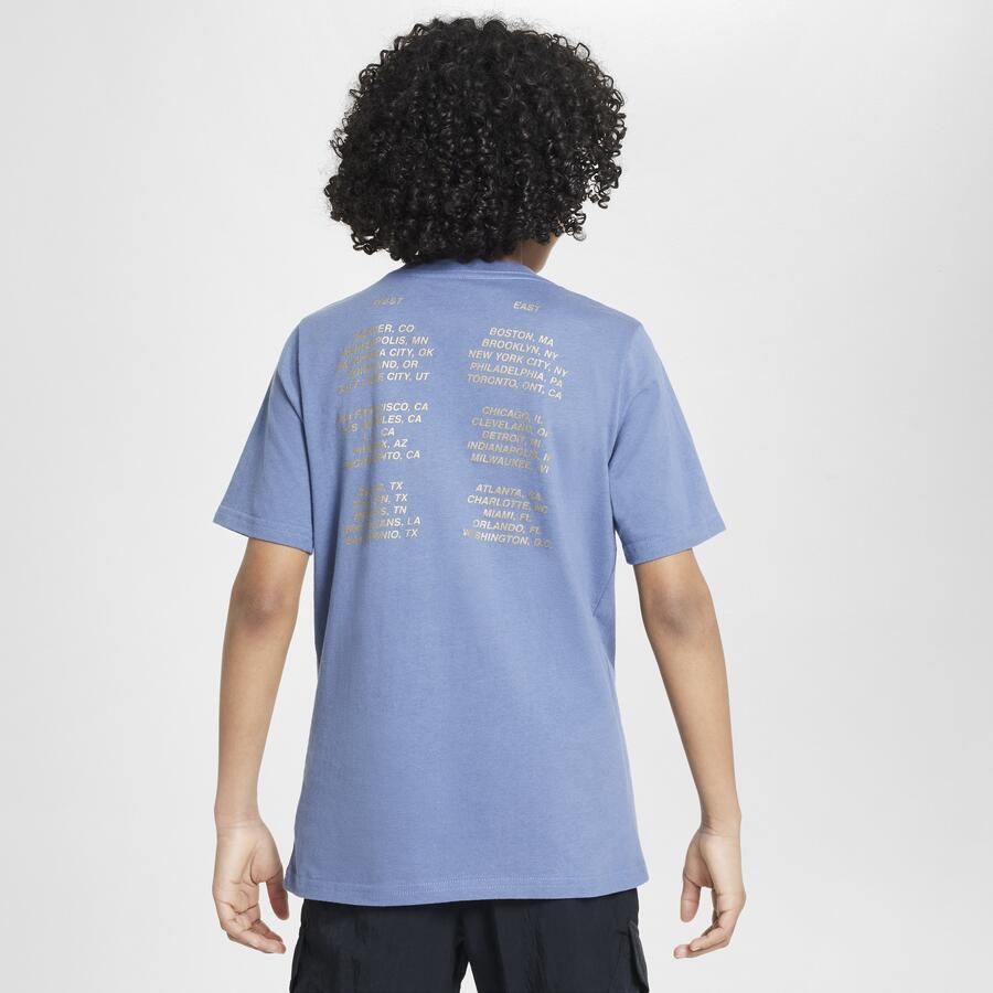 Nike Team 31 Essential NBA-shirt voor kids Blauw - Foto 4