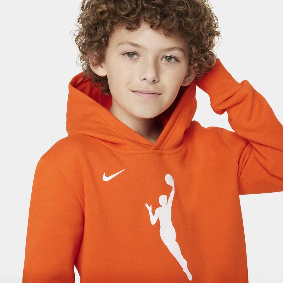 Nike Team 31 Essential WNBA-hoodie voor kids Oranje