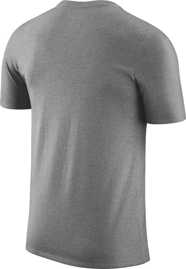 Nike NBA Logo T-shirt grijs melange Gray Heren - Foto 5