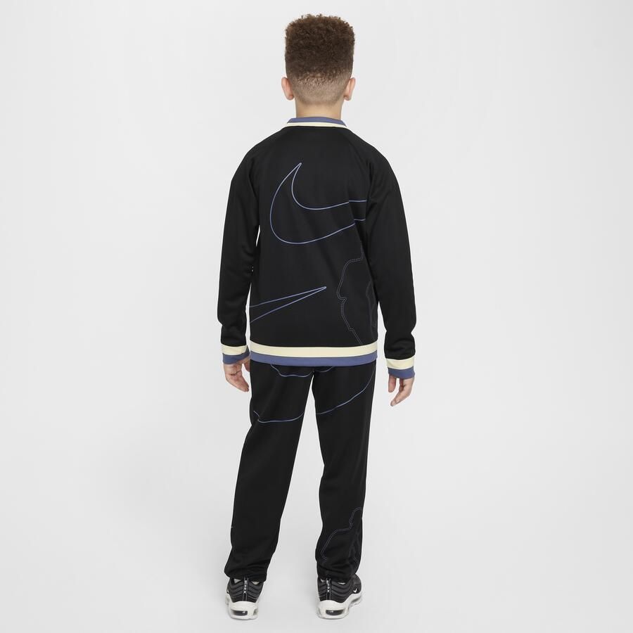 Nike Team 31 Starting 5 Dri-FIT NBA-trainingspak voor kids Zwart - Foto 4